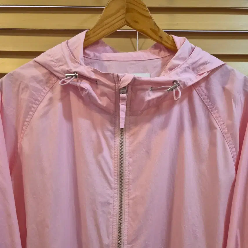 [BUNJANG] Dunst Soft Pink Windbreaker Jumper (Size S) / Dunst 던스트 스튜디오 남녀공용 소프트핑크바람막이점퍼 S사이즈