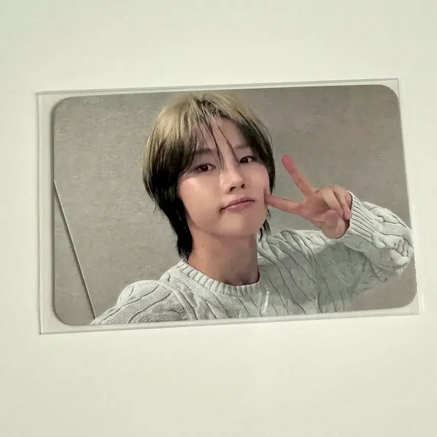 [BUNJANG] XDINARY HEROES Jungsu Who's Fan Cafe POB Photocard / 엑디즈 정수 후즈팬 카페 미공포 포카