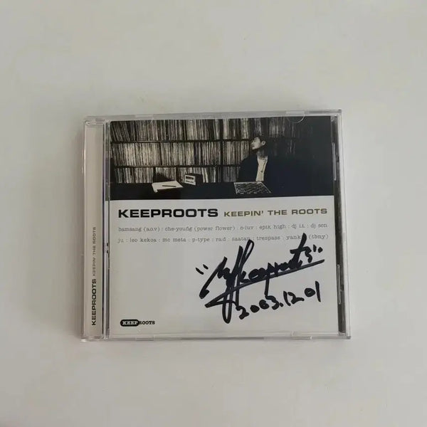 [BUNJANG] Keeproots Keepin' The Roots Signed First Press CD / [싸인반]킵루츠 (Keeproots) - Keepin' The Roots