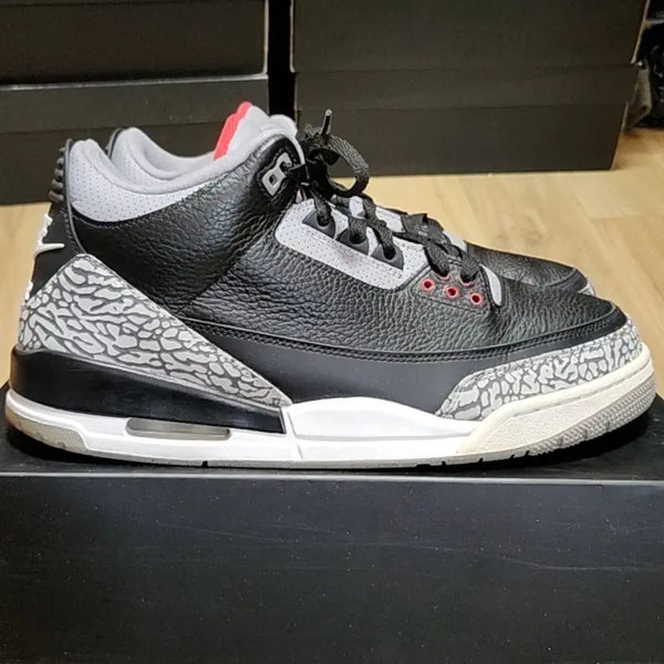 [BUNJANG] Nike Air Jordan 3 Retro OG 'Black Cement' 295 / 나이키 295 조던3 블랙시멘트 OG