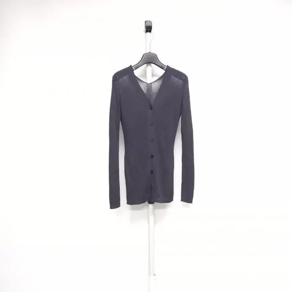 [BUNJANG] The Edge Viscose Linen Long Sleeve Cardigan / 새 더엣지 춘하추 비스코스 긴팔가디건 66.55