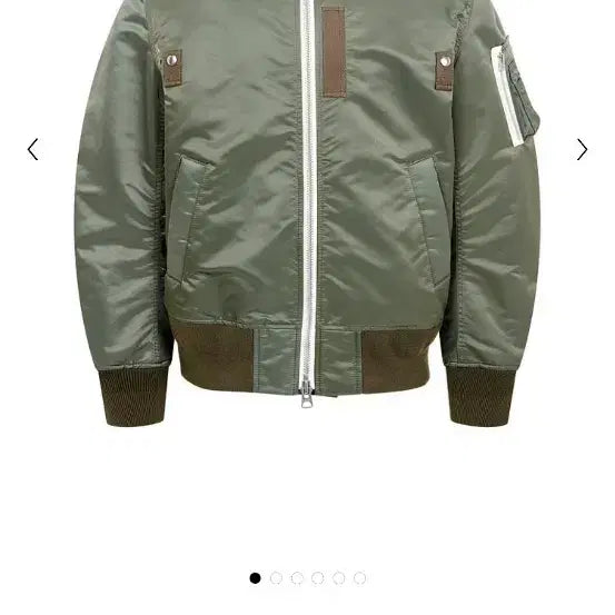 [BUNJANG] Sacai Nylon Twill Zip-Up Blouson Size 4 / 사카이 트윌 집업 블루종(4사이즈)
