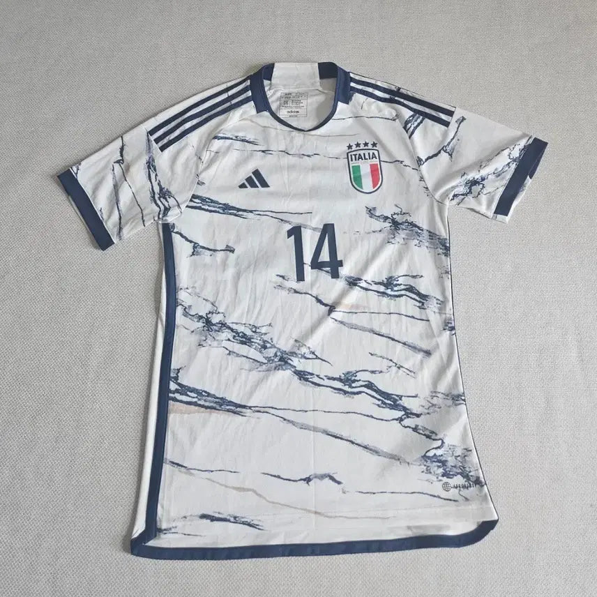 [BUNJANG] Italy 23/24 Away Jersey Chiesa / 이탈리아 23/24 어웨이 저지 키에사