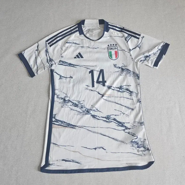 [BUNJANG] Italy 23/24 Away Jersey Chiesa / 이탈리아 23/24 어웨이 저지 키에사