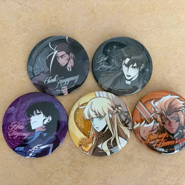 [BUNJANG] Omniscient Reader's Viewpoint Full Set Can Badges Bundle / 전지적 독자 시점 전독시 캔뱃지 세트 일괄