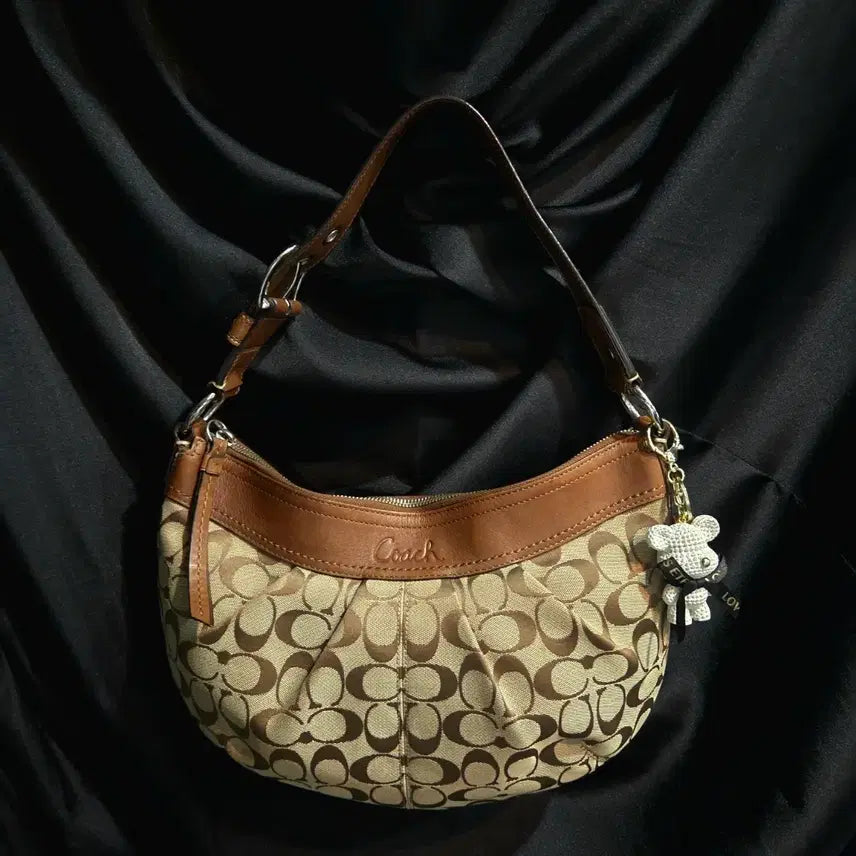 [BUNJANG] Coach Vintage Signature Hobo Shoulder Bag / Y2k 올드 코치 빈티지 시그니처 호보백 숄더백