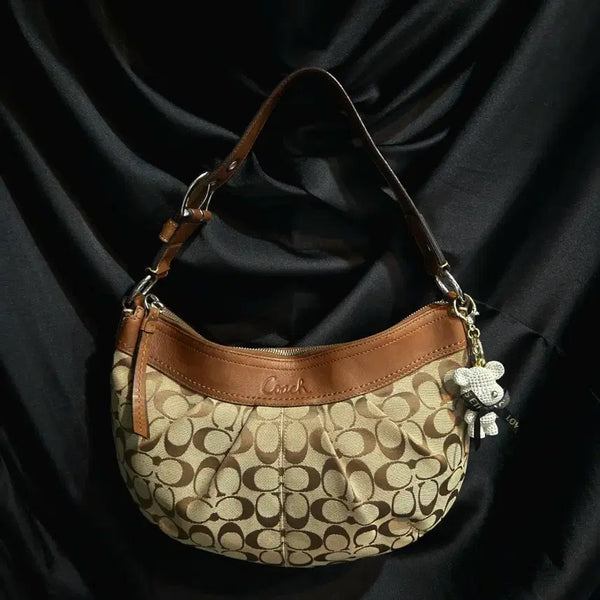 [BUNJANG] Coach Vintage Signature Hobo Shoulder Bag / Y2k 올드 코치 빈티지 시그니처 호보백 숄더백