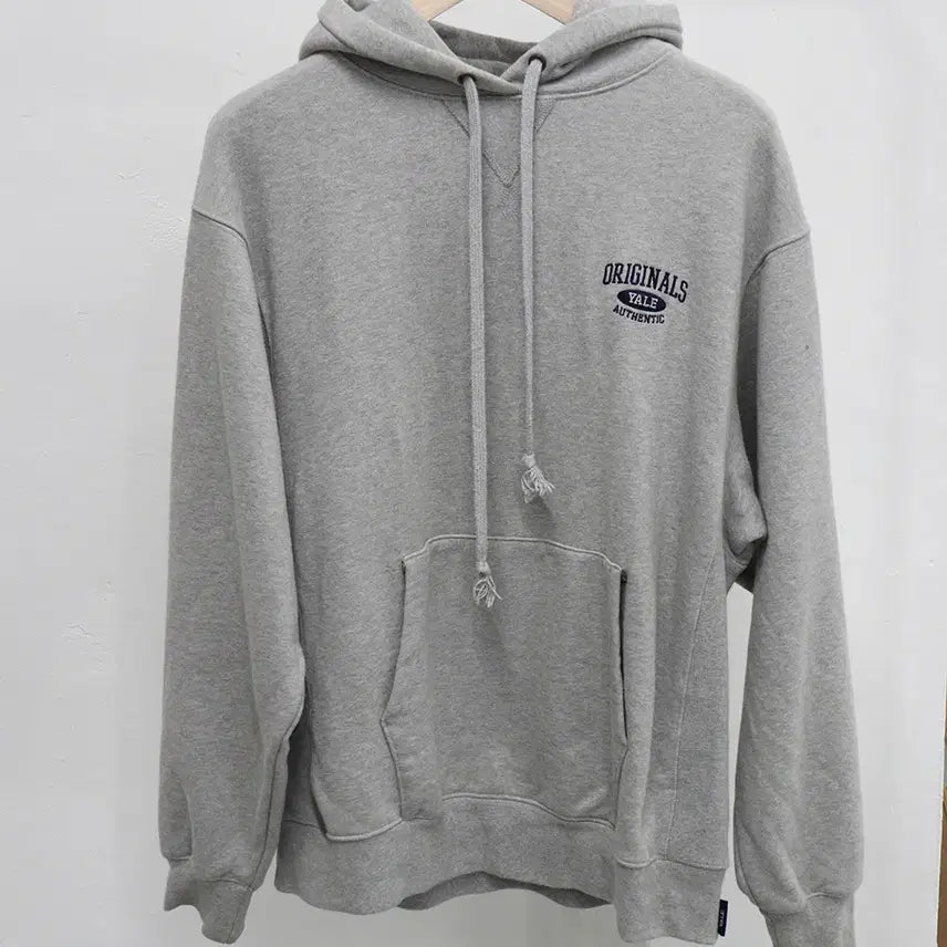 [BUNJANG] Beslow x Yale Hoodie Melange Grey L / 비슬로우 x 예일 BESLOW YALE hoodie
