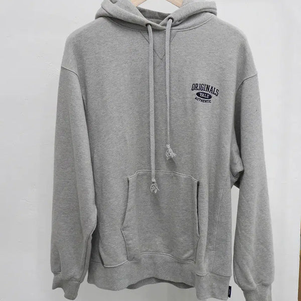 [BUNJANG] Beslow x Yale Hoodie Melange Grey L / 비슬로우 x 예일 BESLOW YALE hoodie
