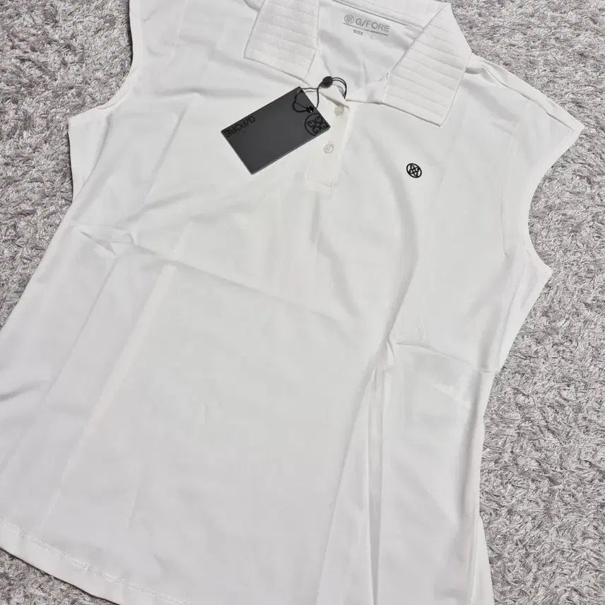 [BUNJANG] G/FORE Golf Summer Cap Sleeve T-shirt White / 새상품)지포어골프티셔츠 골프여름티셔츠 골프티