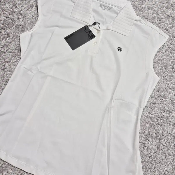 [BUNJANG] G/FORE Golf Summer Cap Sleeve T-shirt White / 새상품)지포어골프티셔츠 골프여름티셔츠 골프티