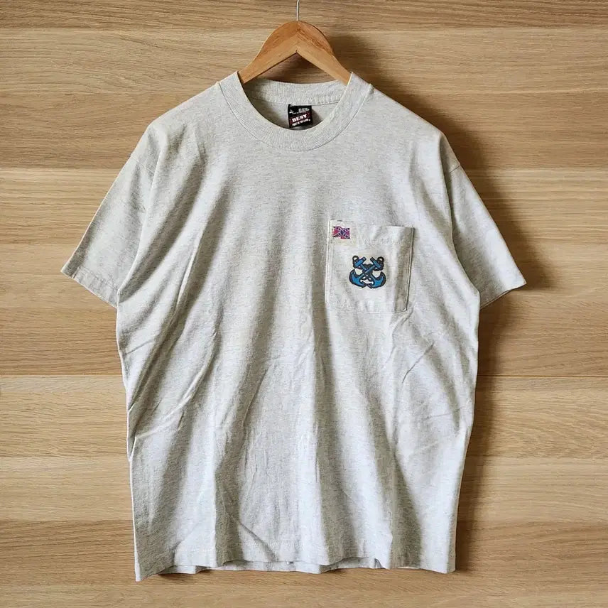 [BUNJANG] 90s USA Fruit of the Loom Pocket T-Shirt L / 90s USA Fruit of the loom 포켓 반팔 티셔츠 L