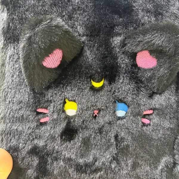 [BUNJANG] Black Cat Binder with Aurora Pages / 까만고양이 바인더 속지포함