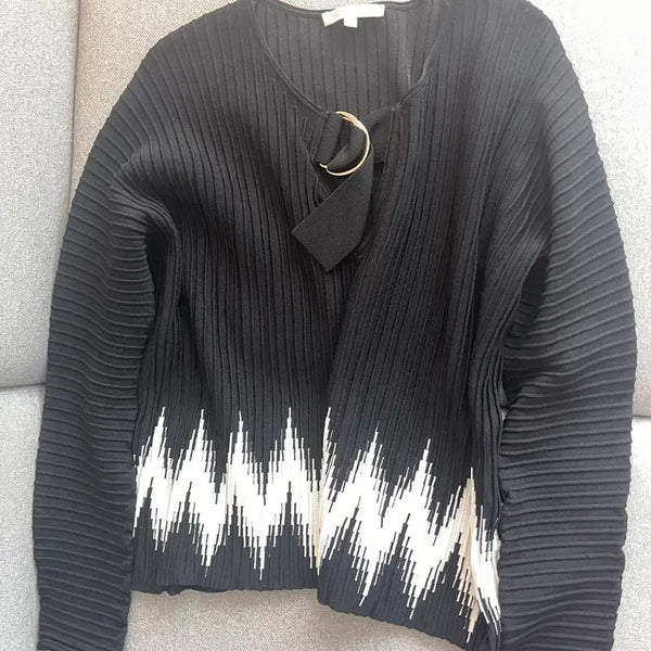 [BUNJANG] Maje Viscose Knit Black / 마쥬 비스코스 니트 maje 1