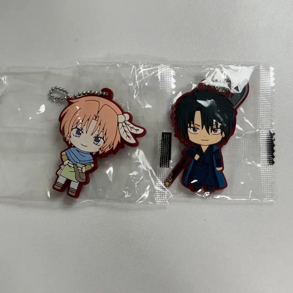 [BUNJANG] Akatsuki no Yona Rubber Strap Set (Yoon, Hak) / 일괄) 새벽의 연화 러버스트랩 윤, 학