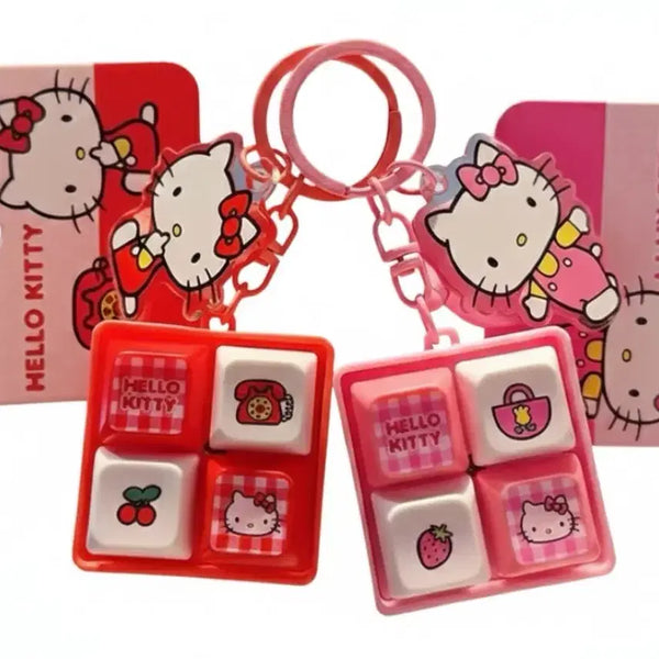 [BUNJANG] Sanrio Hello Kitty LED Keycap Set (4 Keys) / 정품 헬로키티 키캡 LED 4구