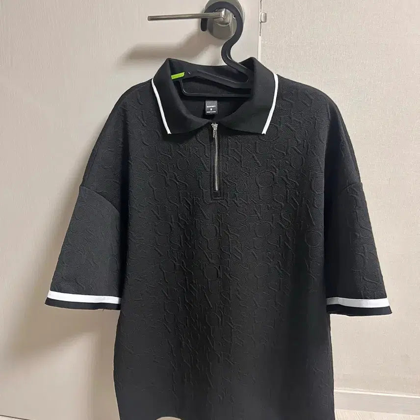 [BUNJANG] MANFINITY Short Sleeve Zip Collar Shirt M / MANFINITY 반팔 집업카라셔츠 M