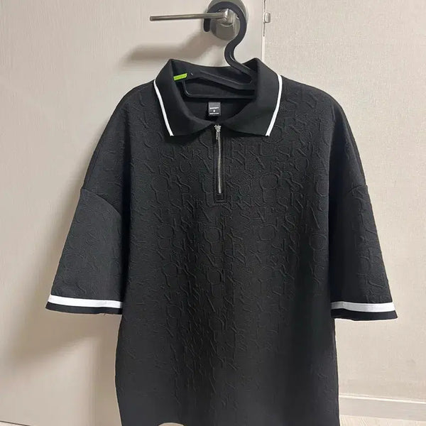 [BUNJANG] MANFINITY Short Sleeve Zip Collar Shirt M / MANFINITY 반팔 집업카라셔츠 M