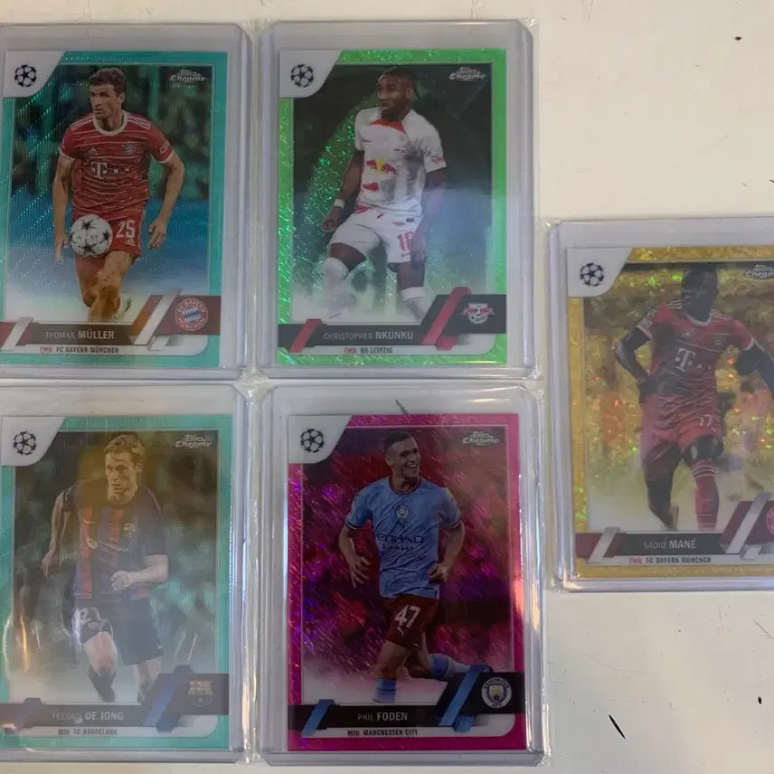 [BUNJANG] 23/24 Topps Chrome Limited Edition Cards / 23/24 탑스크롬 한정카드 팝니다