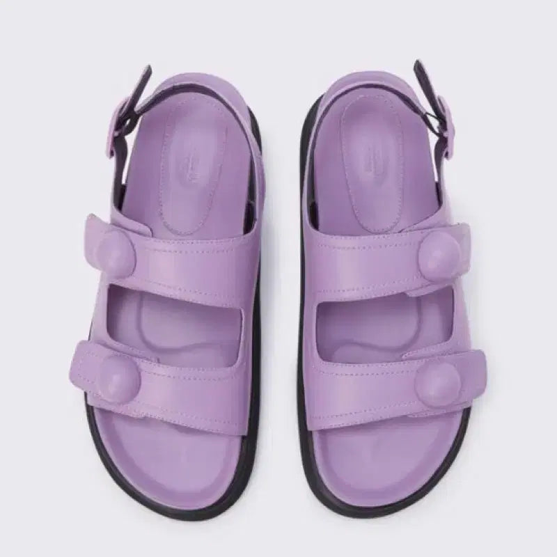 [BUNJANG] SUECOMMA BONNIE Purple Suede Sandals / 240 슈콤마보니 오브 샌들 Purple