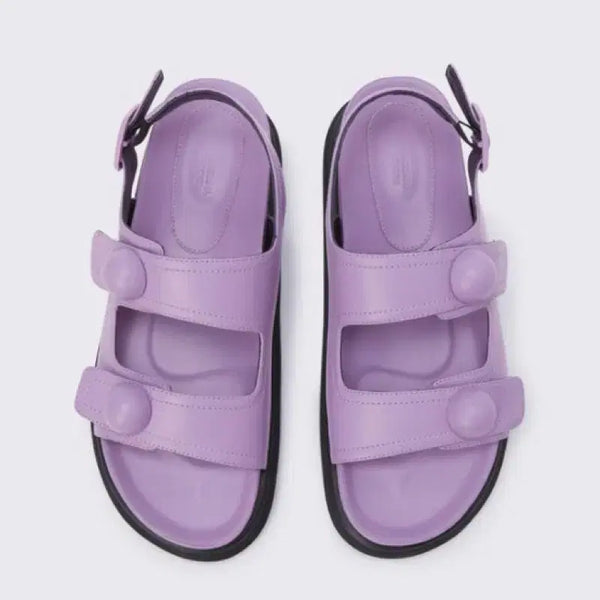 [BUNJANG] SUECOMMA BONNIE Purple Suede Sandals / 240 슈콤마보니 오브 샌들 Purple