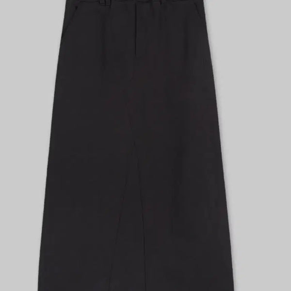 [BUNJANG] Reetkeem Carpenter Sweat Skirt Black / 릿킴 스커트 (carpenter sweat skirt)