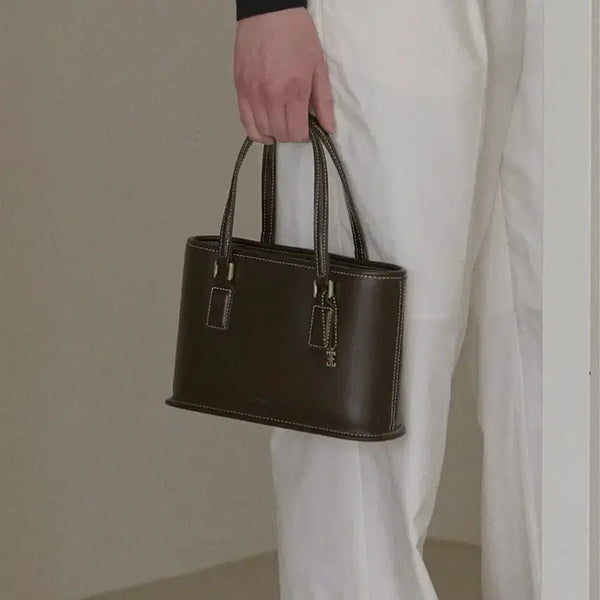 [BUNJANG] Polneua Mini Burrow Bag Marron Stitch / [가격내림]폴뉴아 미니 버로우백 마론 스티치