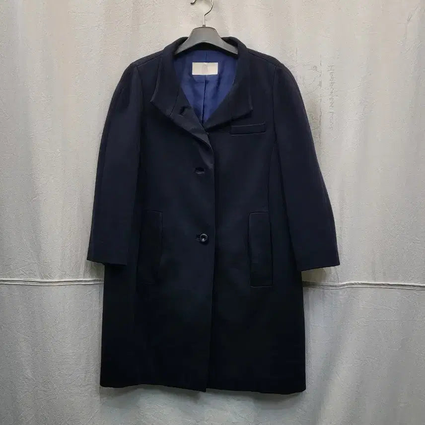 [BUNJANG] KUHO Navy Coat Jacket / KUHO 네이비 코트 자켓