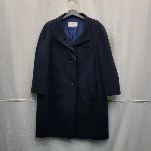 [BUNJANG] KUHO Navy Coat Jacket / KUHO 네이비 코트 자켓