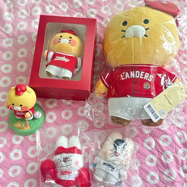 [BUNJANG] SSG Landers Chunsik, Shuyatoya Keychain & Plushie Bundle Set / 일괄) ssg 랜더스 굿즈 춘식 / 슈야 토야 키링 봉지인형