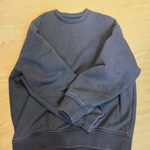 [BUNJANG] Pottery Sweatshirt Dark Navy Size 1 / 포터리 맨투맨 스웻셔츠 다크네이비 1사이즈