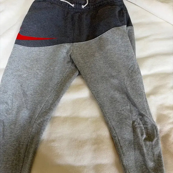 [BUNJANG] Nike Swoosh Training Pants Grey / 나이키 스우시 트레이닝 팬츠 그레이