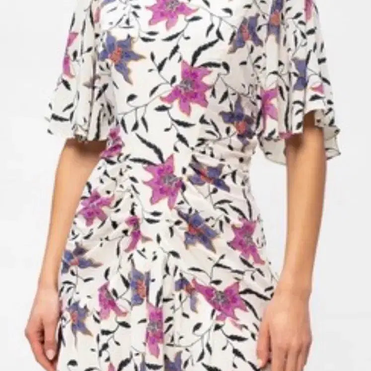 [BUNJANG] Isabel Marant Floral Midi Dress / 이자벨마랑 플로럴 원피스