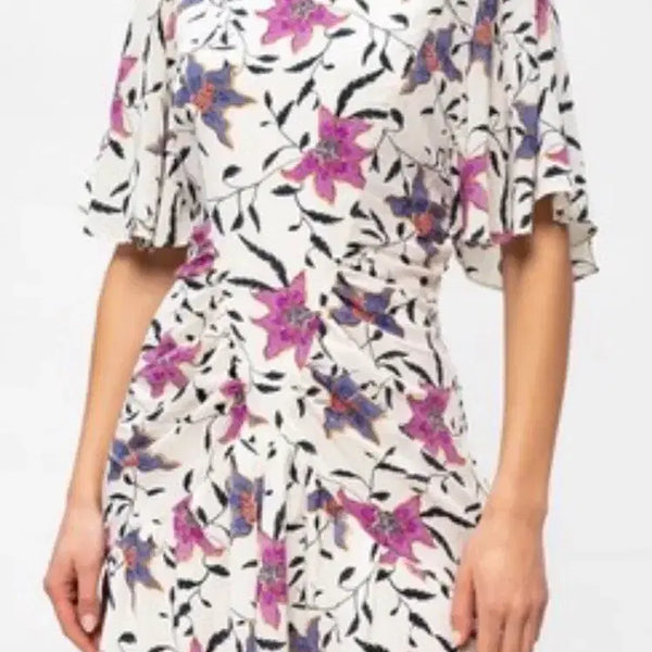 [BUNJANG] Isabel Marant Floral Midi Dress / 이자벨마랑 플로럴 원피스