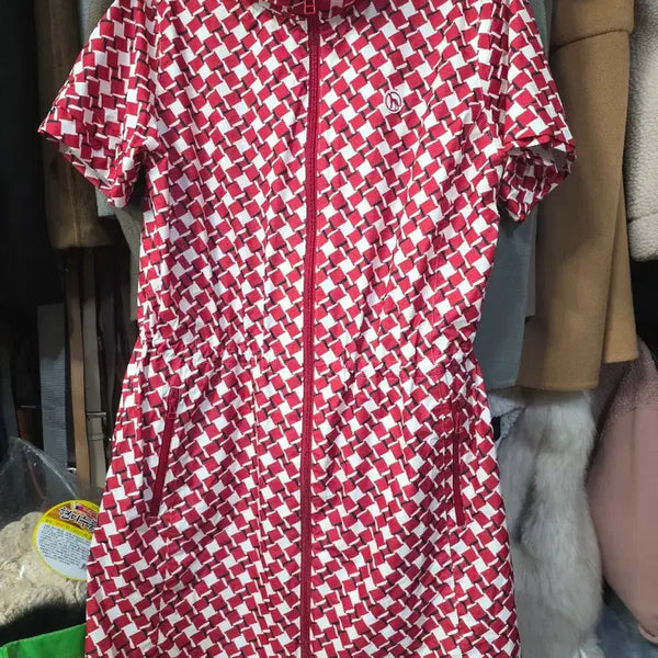[BUNJANG] Women's Long Windbreaker Half-Sleeve / 여성. 반팔. 롱 바람막이. 상태. 좋아요