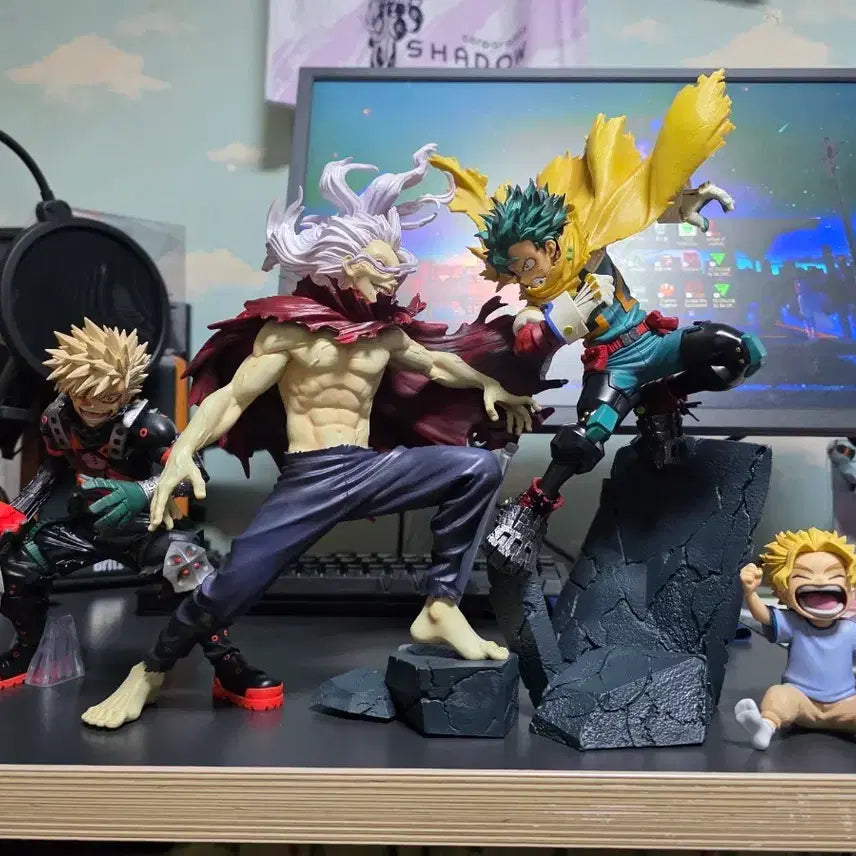 [BUNJANG] My Hero Academia Shigaraki A & Midoriya B "Contrasting Thoughts" Figures / 택포 26나의 히어로 아카데미아 상반된 생각 시가라키 B상 미도리야 A상