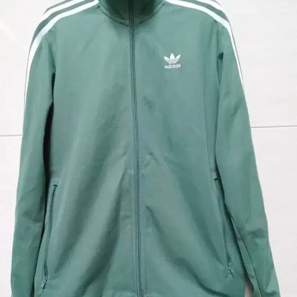 [BUNJANG] Adidas Beckenbauer Track Top Jersey Jacket Khaki Size S / 아디다스 베켄바우어 연카키 트랙탑 저지 져지집업 90/S