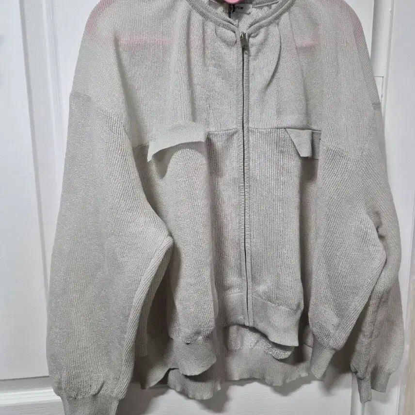 [BUNJANG] System Zip-Up Knit Cardigan / 시스템 집업 니트 가디건
