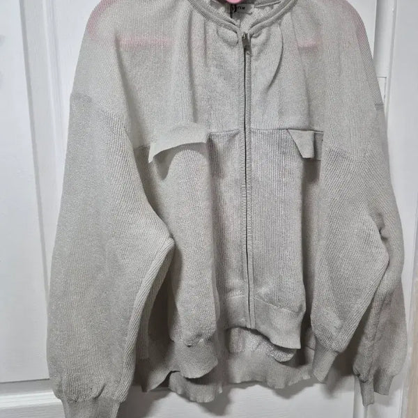 [BUNJANG] System Zip-Up Knit Cardigan / 시스템 집업 니트 가디건