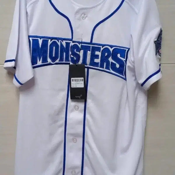 [BUNJANG] Choi Kang Baseball Monsters Home Uniform L/100 / 새상품 최강야구 몬스터즈 홈 유니폼 100/L