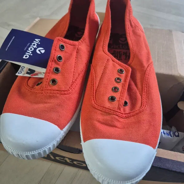 [BUNJANG] Victoria Toy Shoes Orange Size 37 / 빅토리아 토이 슈즈 오렌지 37사이즈