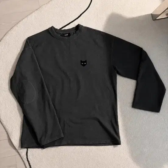 [BUNJANG] Songzio Homme ZZERO Long Sleeve T-Shirt Charcoal / 송지오 옴므 ZZERO 롱슬리브 M