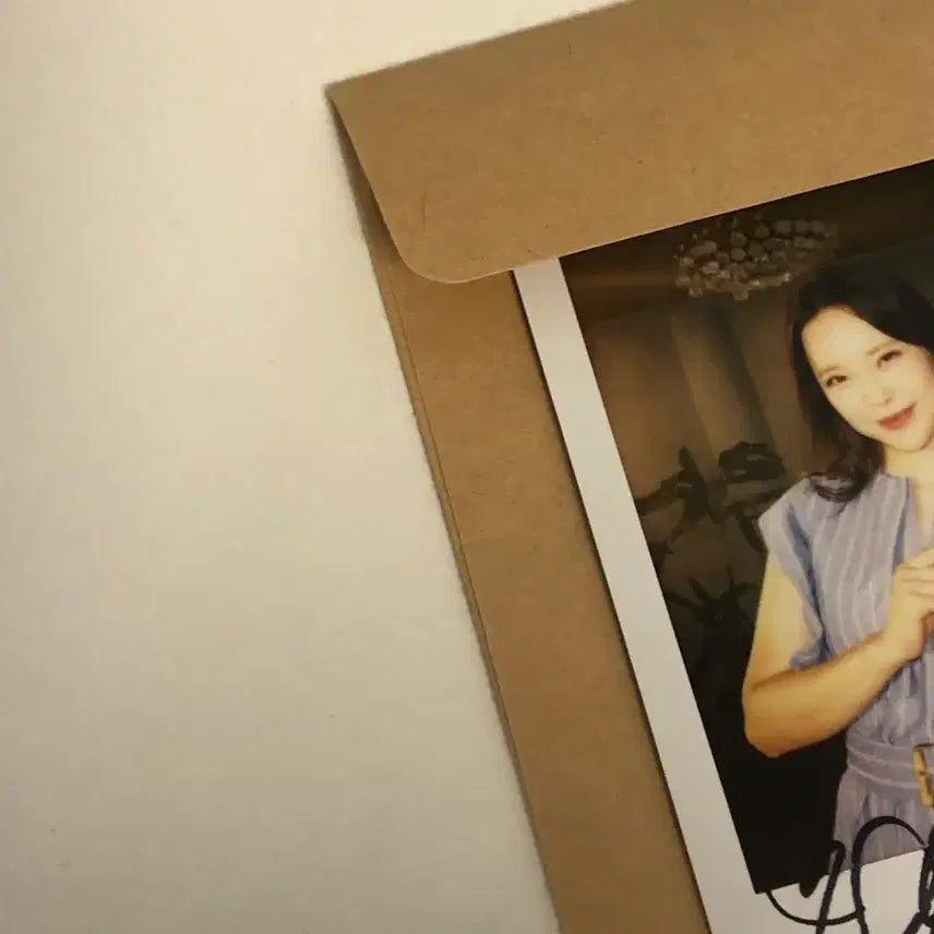 [BUNJANG] Baek Z Young Signed Polaroid Photo / 백지영 친필 싸인폴라