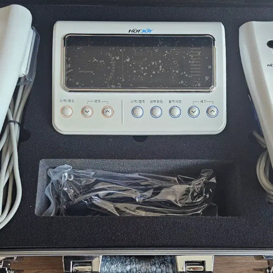 [BUNJANG] 3-in-1 Heat Therapy Device (Warm Heat + Low-Frequency + Laser) / 주열기(찜질기) 고급형 모델(3-in-1 복합기능:온열+저주파+레이저)