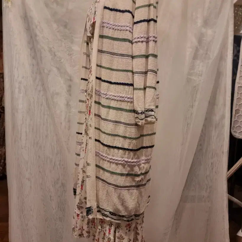 [BUNJANG] Thursday Island Multi Jacquard Long Cardigan / 새옷 S 멀티 쟈가드 롱가디건 써스데이아일랜드
