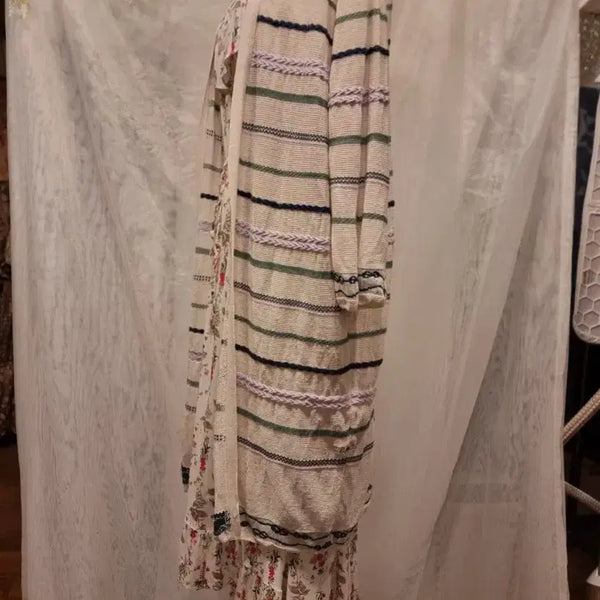 [BUNJANG] Thursday Island Multi Jacquard Long Cardigan / 새옷 S 멀티 쟈가드 롱가디건 써스데이아일랜드