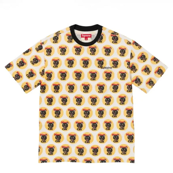 [BUNJANG] Supreme Black Cat T-Shirt XL / 슈프림 블랙캣 반팔 XL