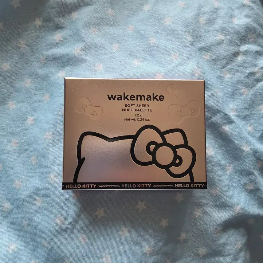 [BUNJANG] WAKEMAKE Hello Kitty Pink Shell Limited Edition / (블랙케이스)웨이크메이크 핑크쉘 키티 에디션
