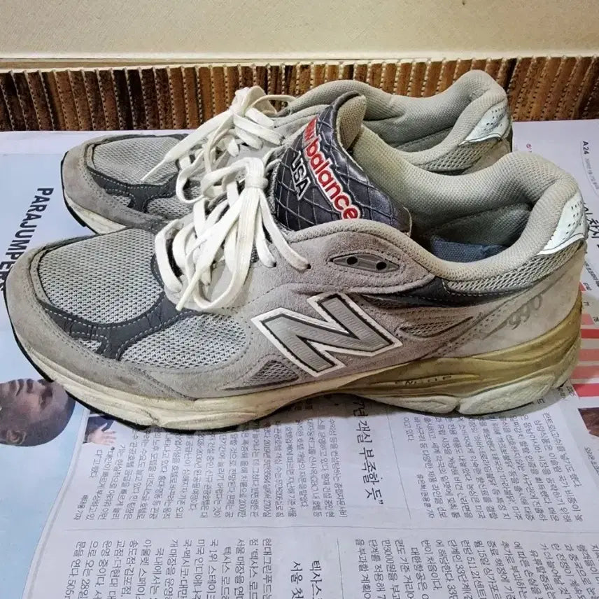 [BUNJANG] New Balance 990 V3 Grey D-Width 270 / [최저가] 뉴발란스 990 v3 그레이 270 (에눌, 네고o)
