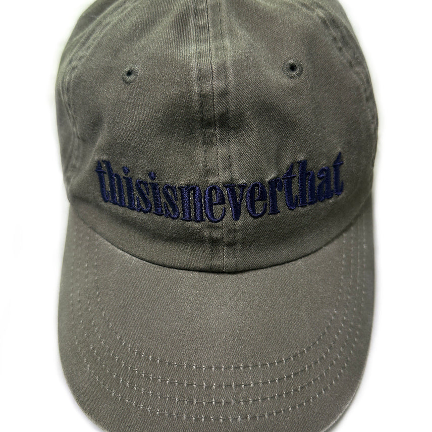 [BUNJANG] Thisisneverthat Washed Onyx Cap Olive / [디스이즈네버댓] Washed Onyx Cap OLIVE